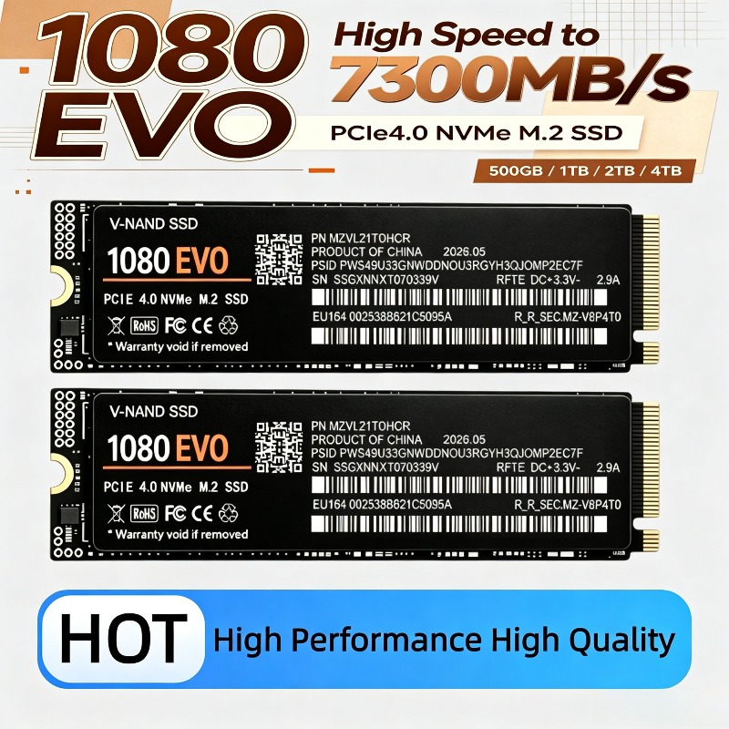 2026 NEU 1080 EVO M.2 NVMe PCI – M.2 Nvme 4Tb Pcie 4.0 Ssd Bewertung und Preis