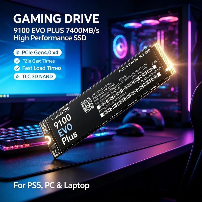 9100 EVO Plus M.2 NVMe SSD 1TB – M.2 Nvme 4Tb Pcie 4.0 Ssd Bewertung und Preis