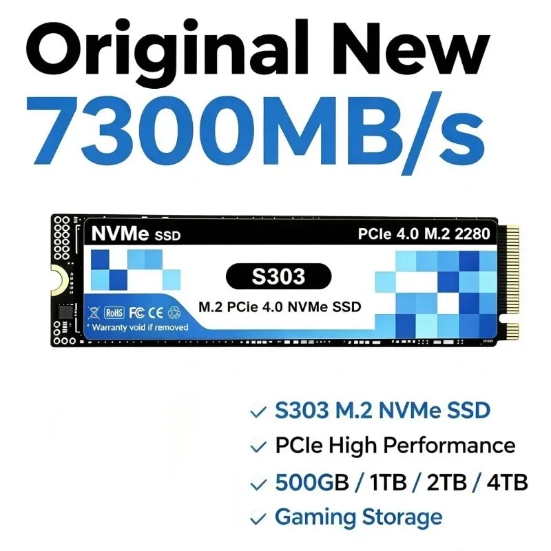 S303 4TB SSD NVMe M.2 PCIe 4.0 – M.2 Nvme 4Tb Pcie 4.0 Ssd Bewertung und Preis