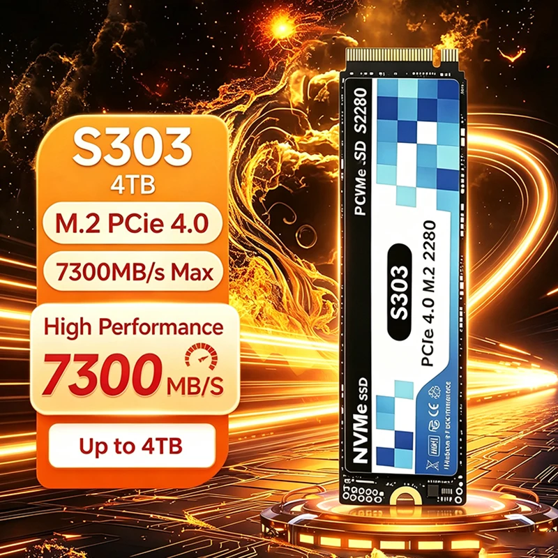 2026 Neue Original S303 M.2 SS – M.2 Nvme 4Tb Pcie 4.0 Ssd Bewertung und Preis