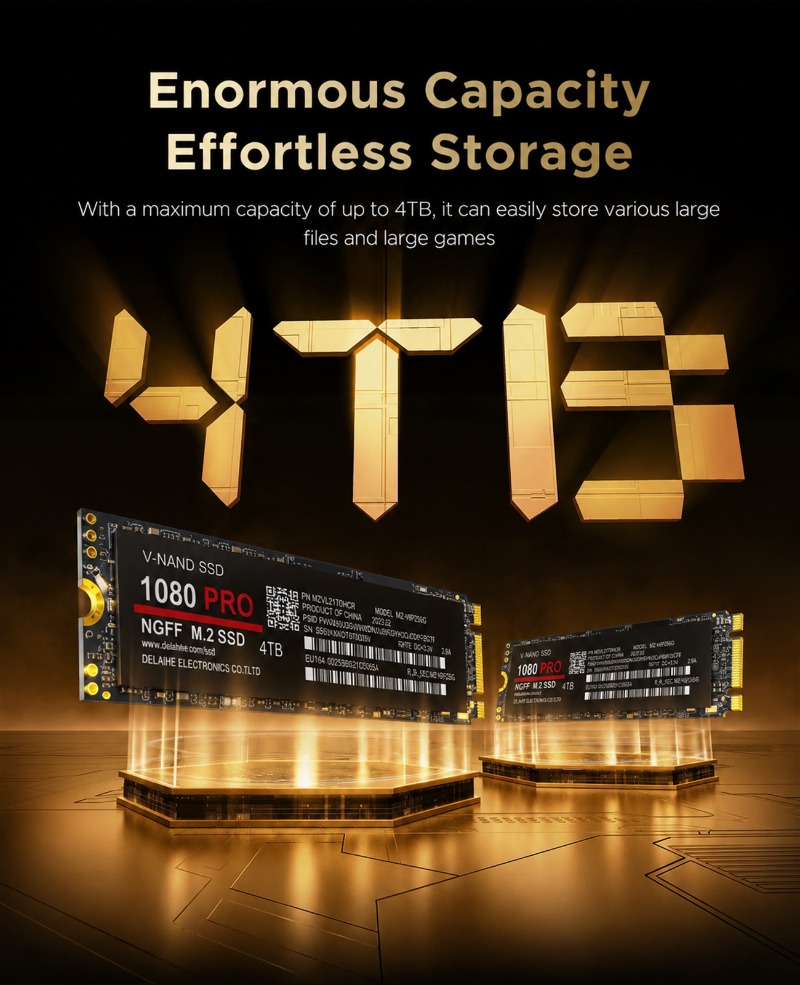 100% Original 1080PRO PCIe 4.0 – M.2 Nvme 4Tb Pcie 4.0 Ssd Bewertung und Preis